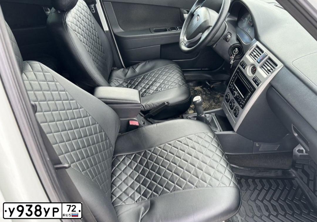 Фото автомобиля LADA 2170 PRIORA, 2013 — госномер В436РХ12. Цвет: Белый