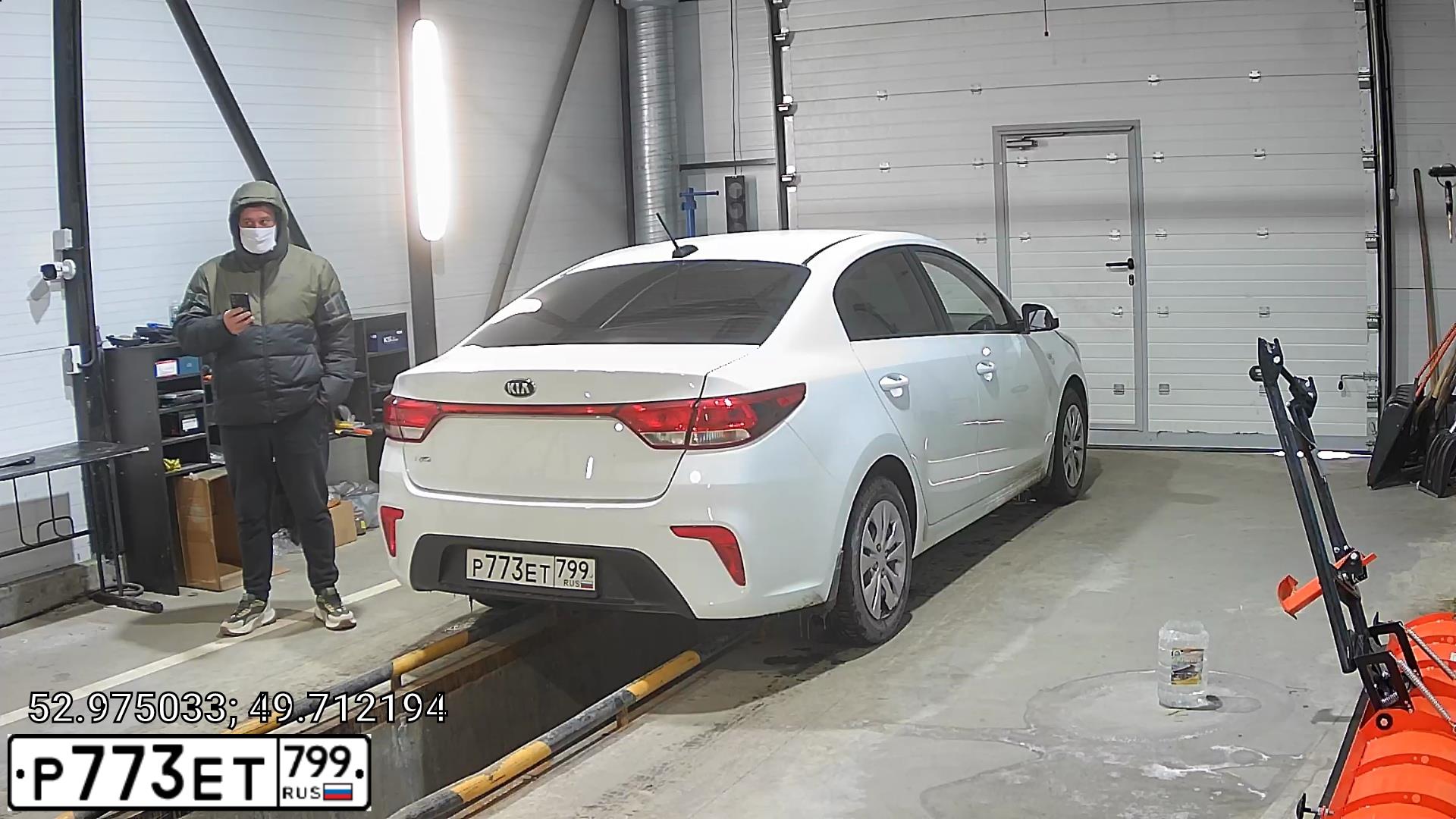 Фото автомобиля KIA RIO, 2018 — госномер Р773ЕТ799