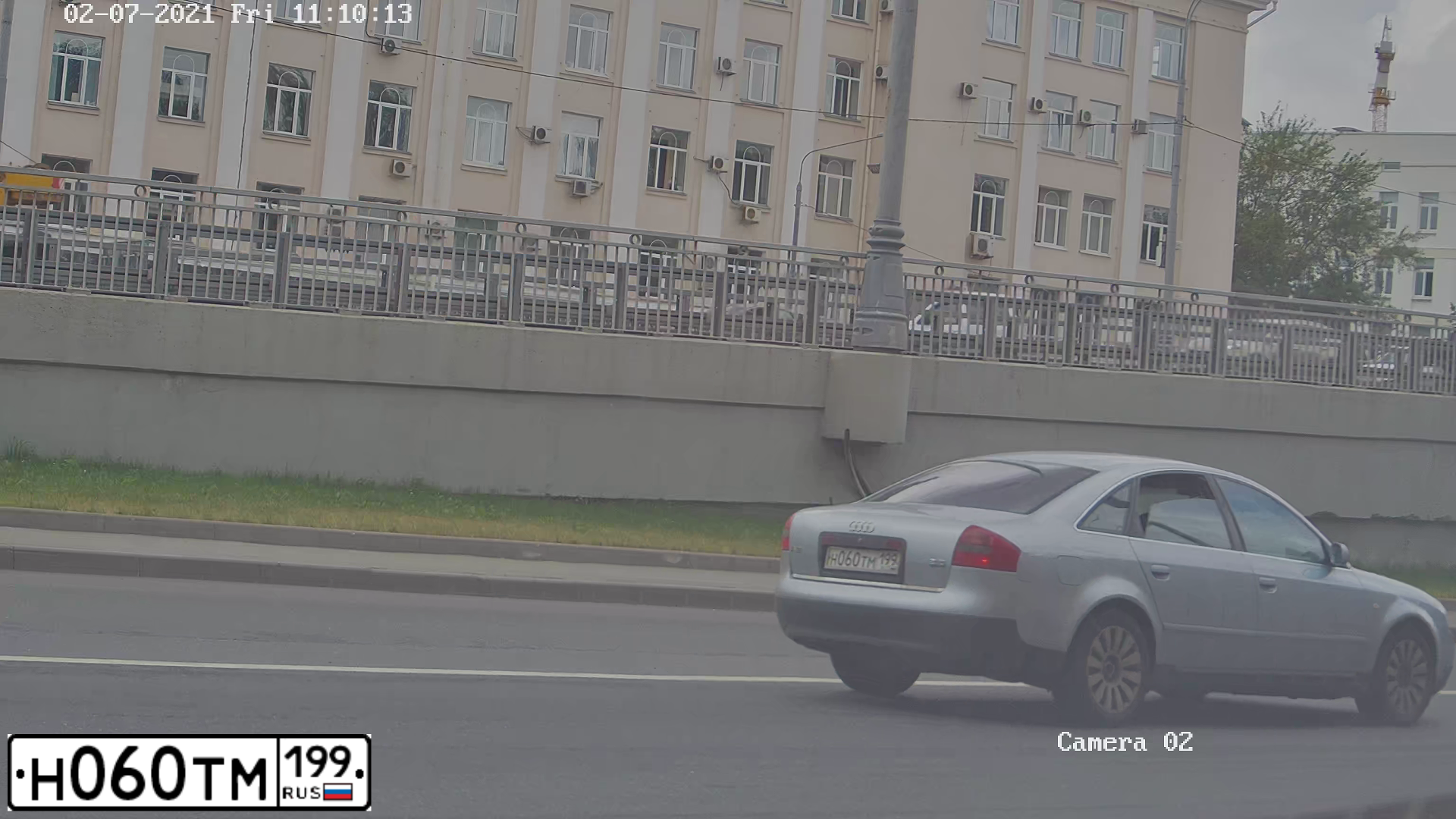 Фото автомобиля AUDI A6, 1998 — госномер Н060ТМ199. Цвет: СТАЛЬНОЙ
