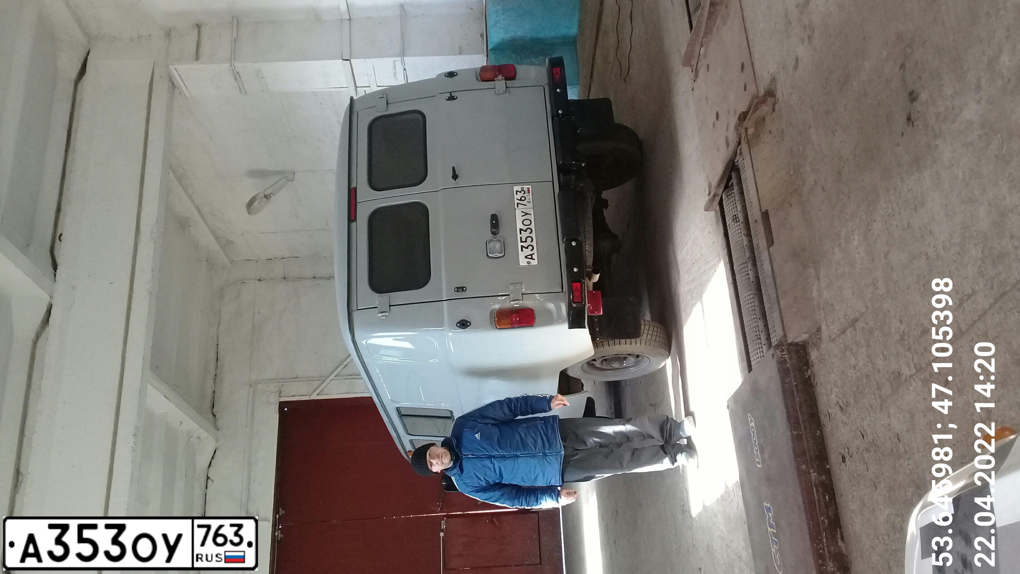 Фото автомобиля UAZ 3909, 2017 — госномер А353ОУ763
