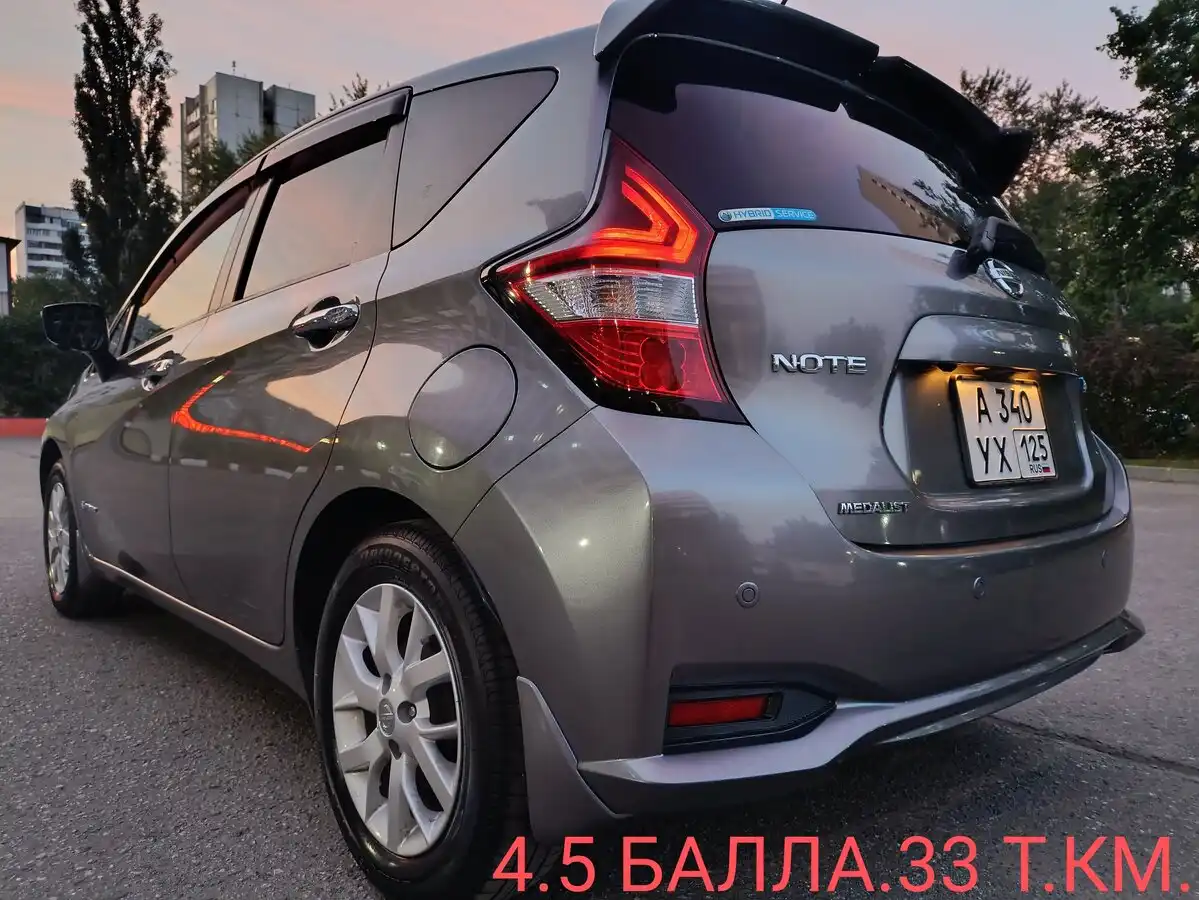 Фото автомобиля NISSAN NOTE, 2018 — госномер А577НН180