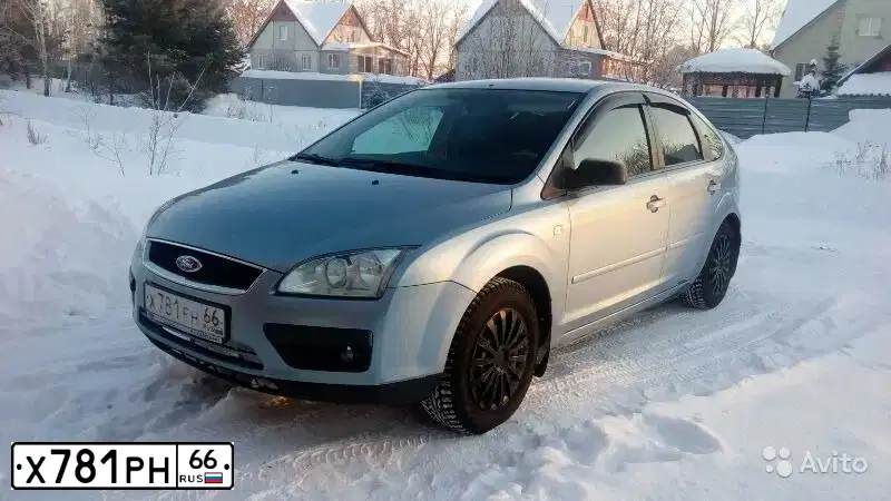 Фото автомобиля FORD D FOCUS, 2006 — госномер Х781РН66. Цвет: СЕРО ГОЛУБОЙ