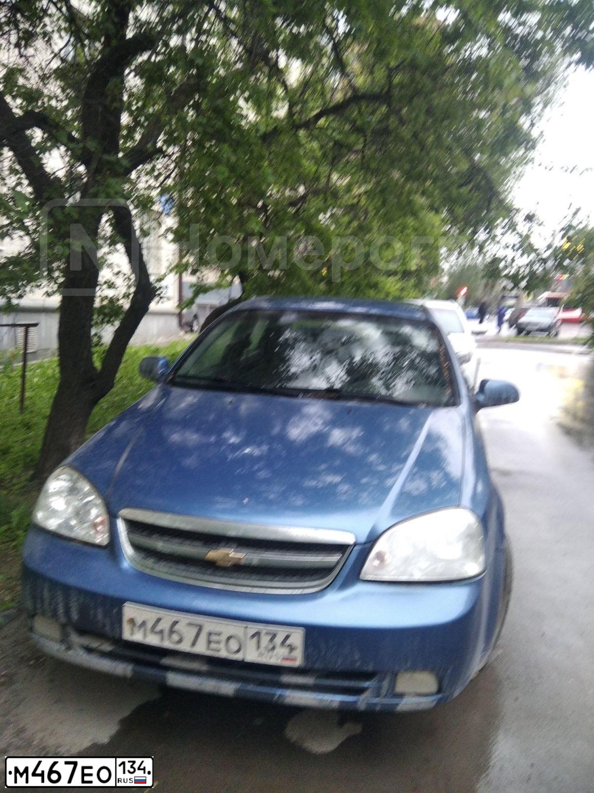 Фото автомобиля CHEVROLET LACETTI, 2008 — госномер М400АР180. Цвет: синий