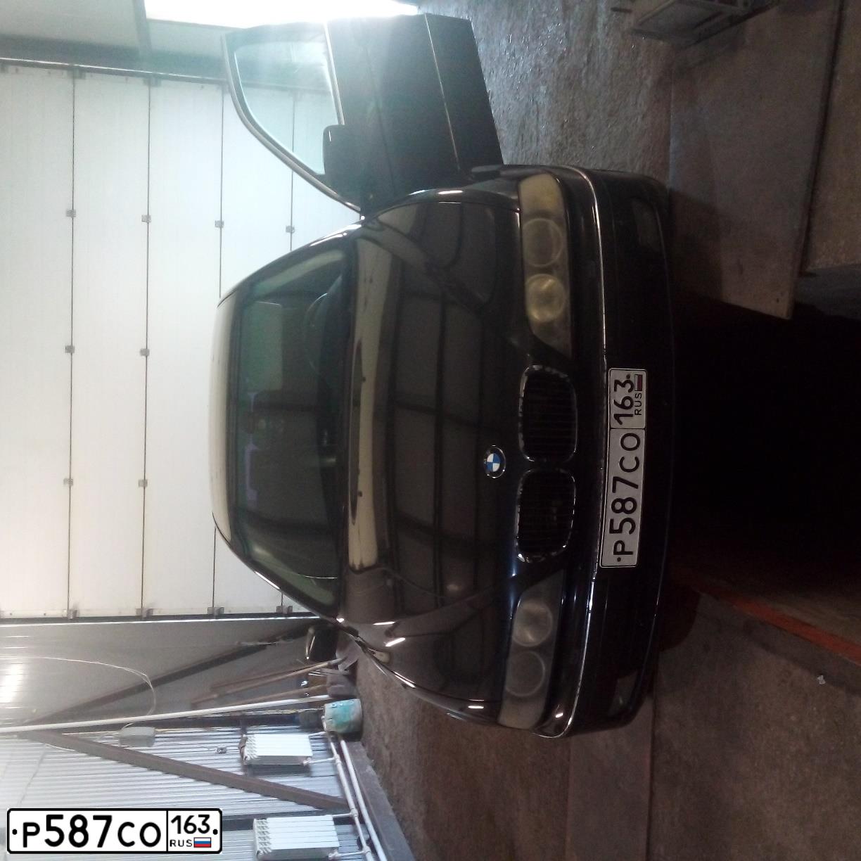 Фото автомобиля БМВ 535IA, 2000 — госномер К333ЕТ774. Цвет: ЧЕРНЫЙ