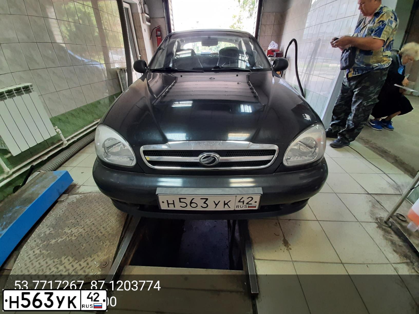 Фото автомобиля ZAZ CHANCE, 2010 — госномер Н563УК42. Цвет: ЧЕРНЫЙ