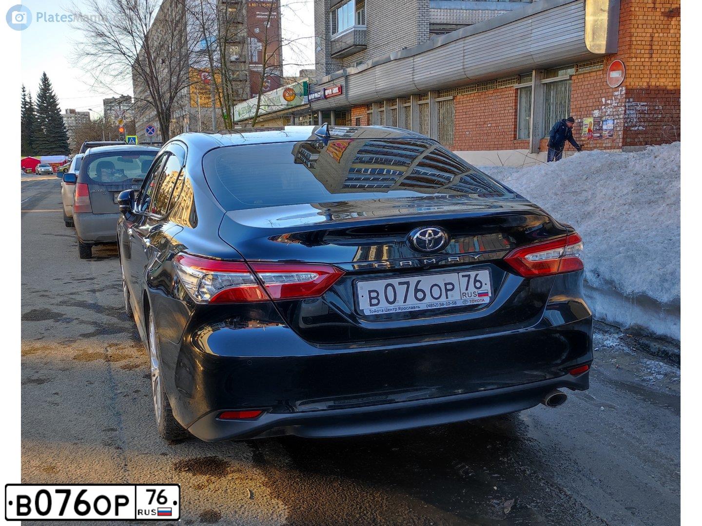 Фото автомобиля MAZDA 3, 2019 — госномер В997СР76. Цвет: ЧЕРНЫЙ