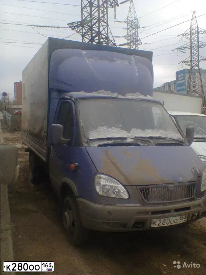 Фото автомобиля GAZ 3302 EL, 2008 — госномер К280ОО163. Цвет: СИНЕ-СИРЕНЕВЫЙ