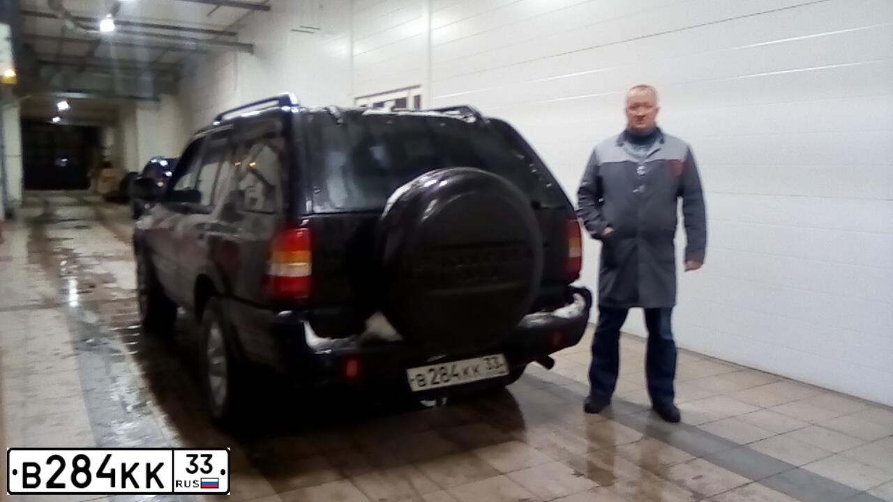 Фото автомобиля OPEL FRONTERA, 1999 — госномер К647ТН193. Цвет: ЧЕРНЫЙ