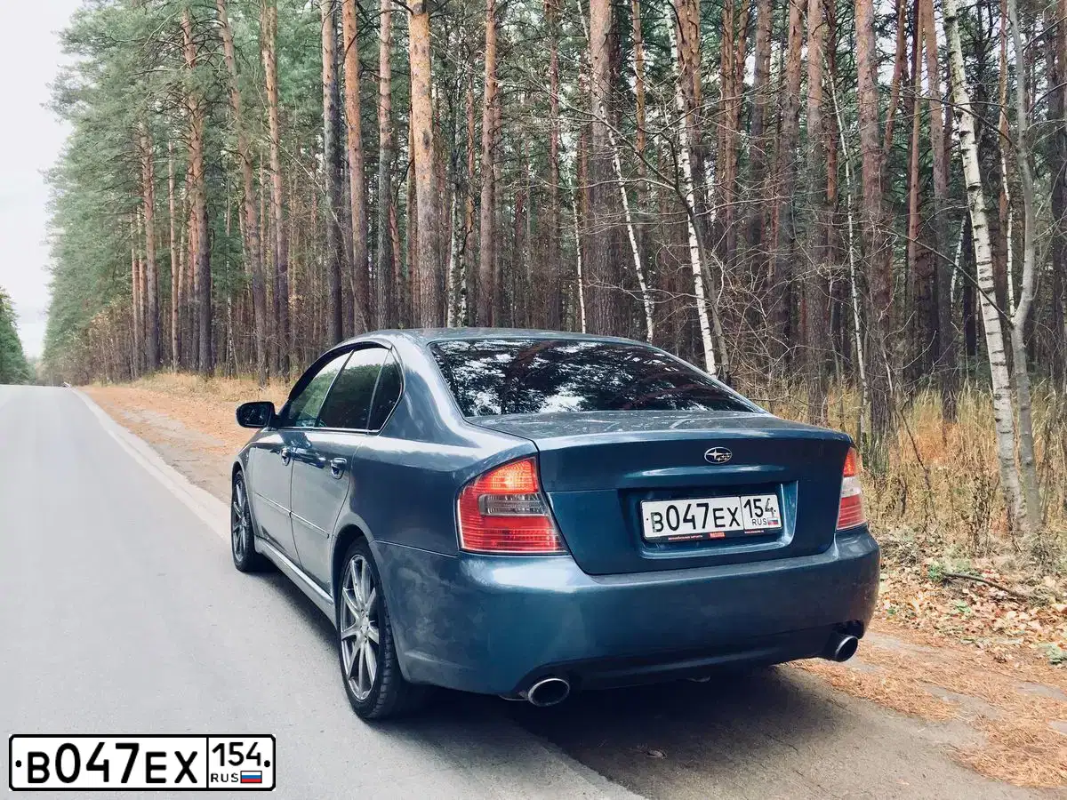 Фото автомобиля СУБАРУ ЛЕГАСИ-В4, 2003 — госномер В047ЕХ154