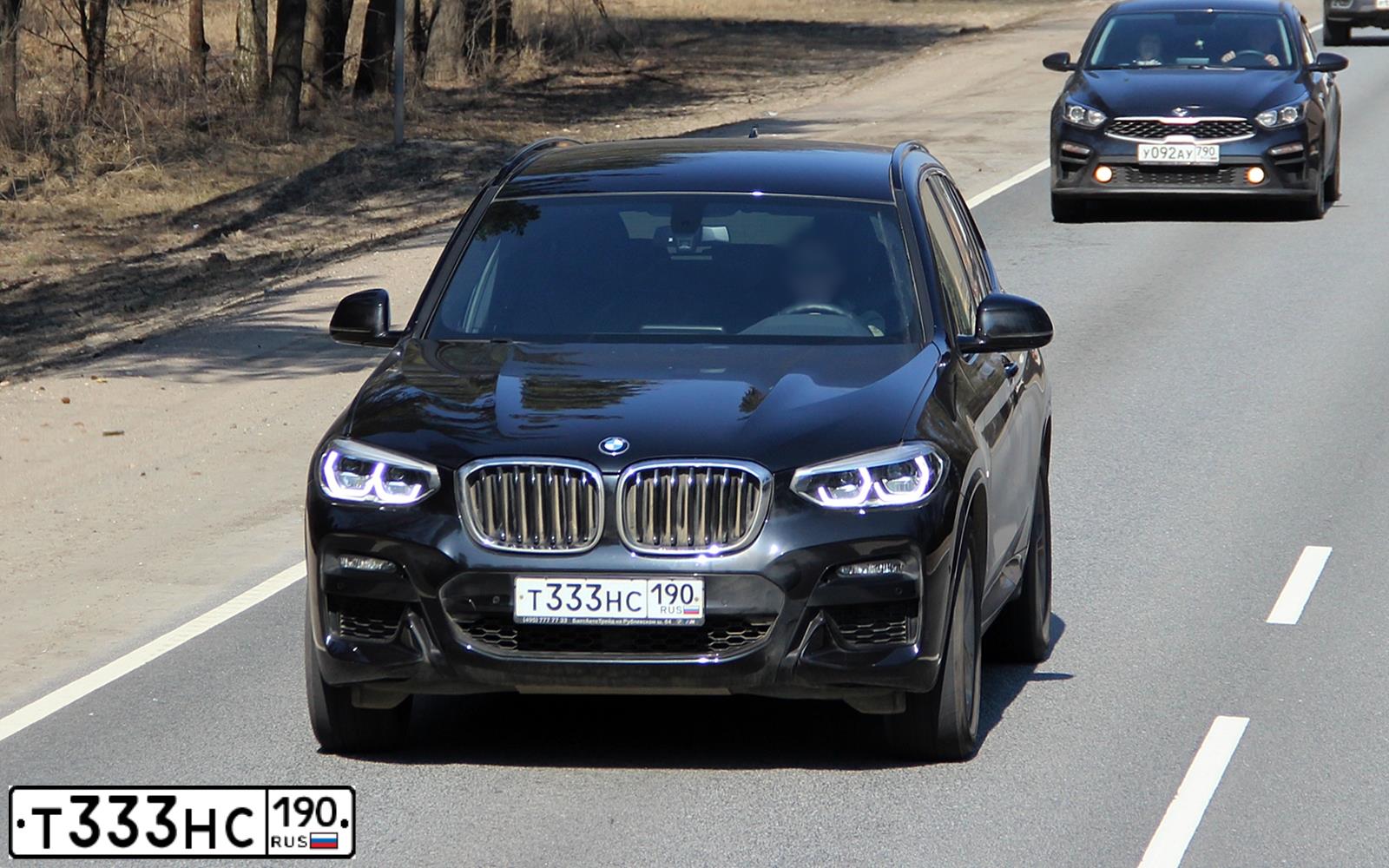 Фото автомобиля BMW X3, 2014 — госномер О482ТН799. Цвет: ЧЕРНЫЙ