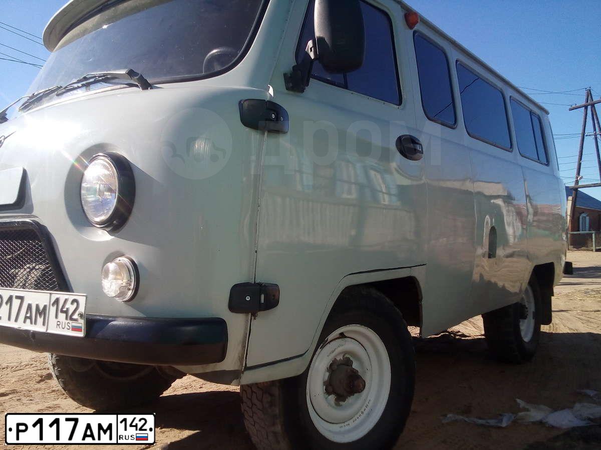 Фото автомобиля KIA BONGO, 2007 — госномер Р117АМ142. Цвет: СИНИЙ