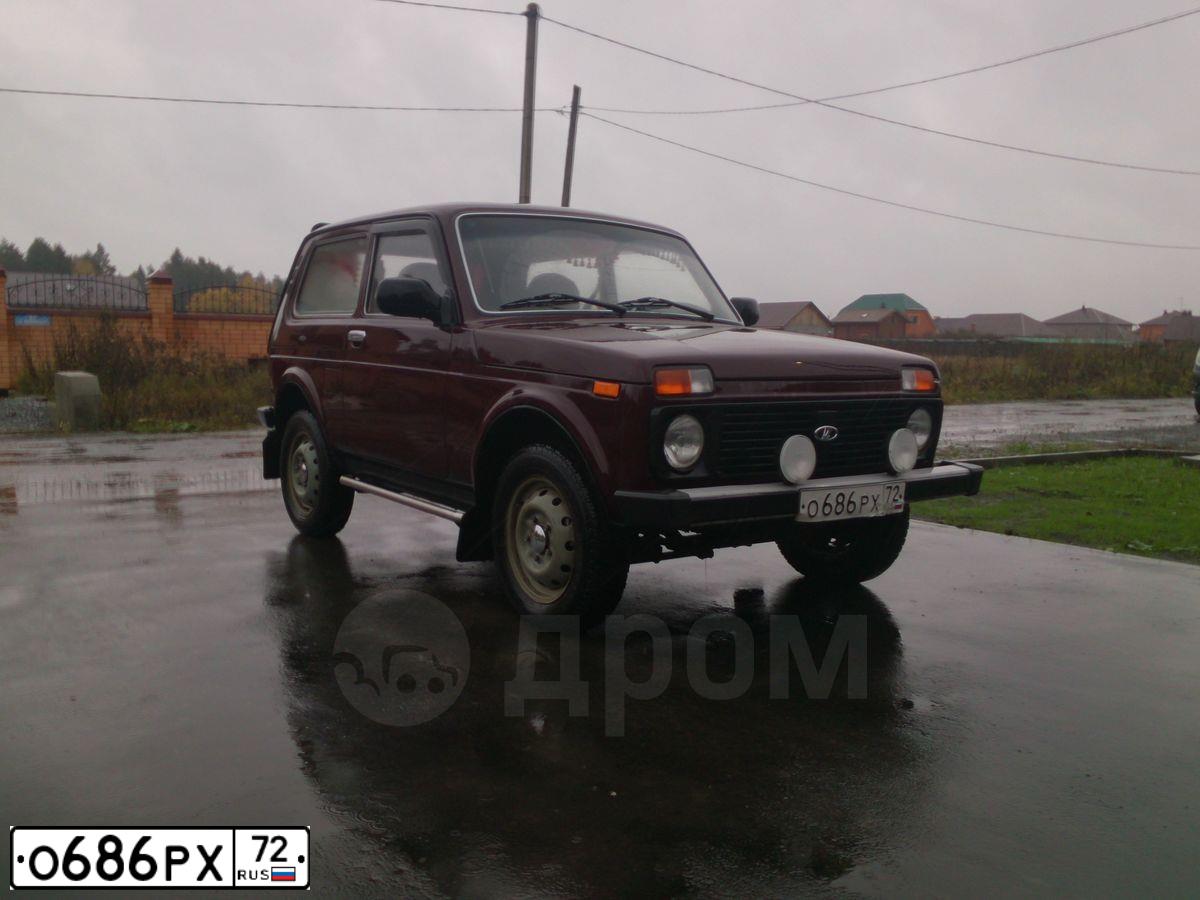 Фото автомобиля LADA 2121 NIVA, 2012 — госномер О686РХ72. Цвет: ТЕМНО-ЗЕЛЕНЫЙ