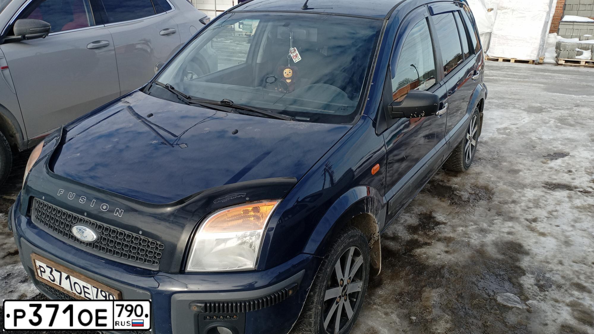 Фото автомобиля FORD FUSION, 2008 — госномер Р371ОЕ790