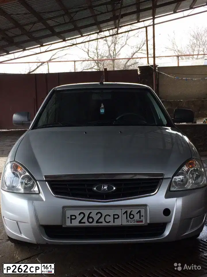 Фото автомобиля LADA 2170 PRIORA, 2013 — госномер Р262СР161. Цвет: Светло-Серебристый металлик
