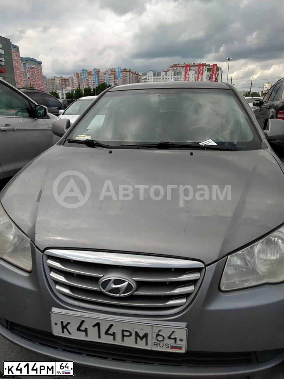 Фото автомобиля HYUNDAI TUCSON, 2020 — госномер К414РМ64. Цвет: СЕРЫЙ