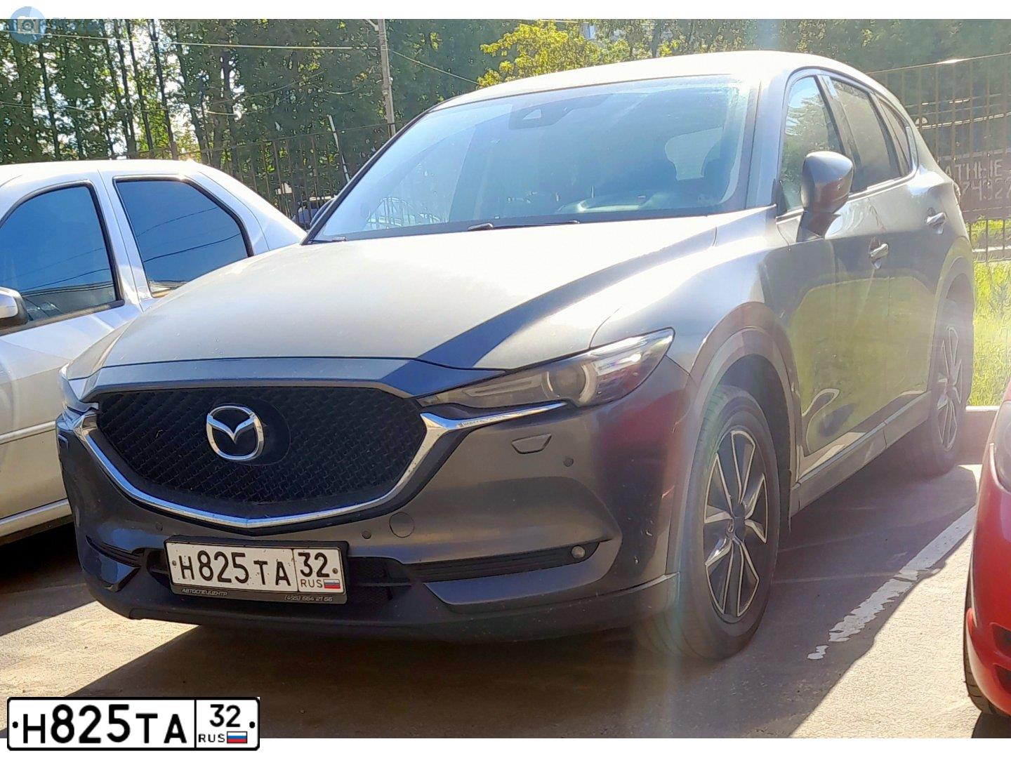 Фото автомобиля MAZDA CX-5, 2018 — госномер К938СУ13. Цвет: ТЕМНО-СЕРЫЙ