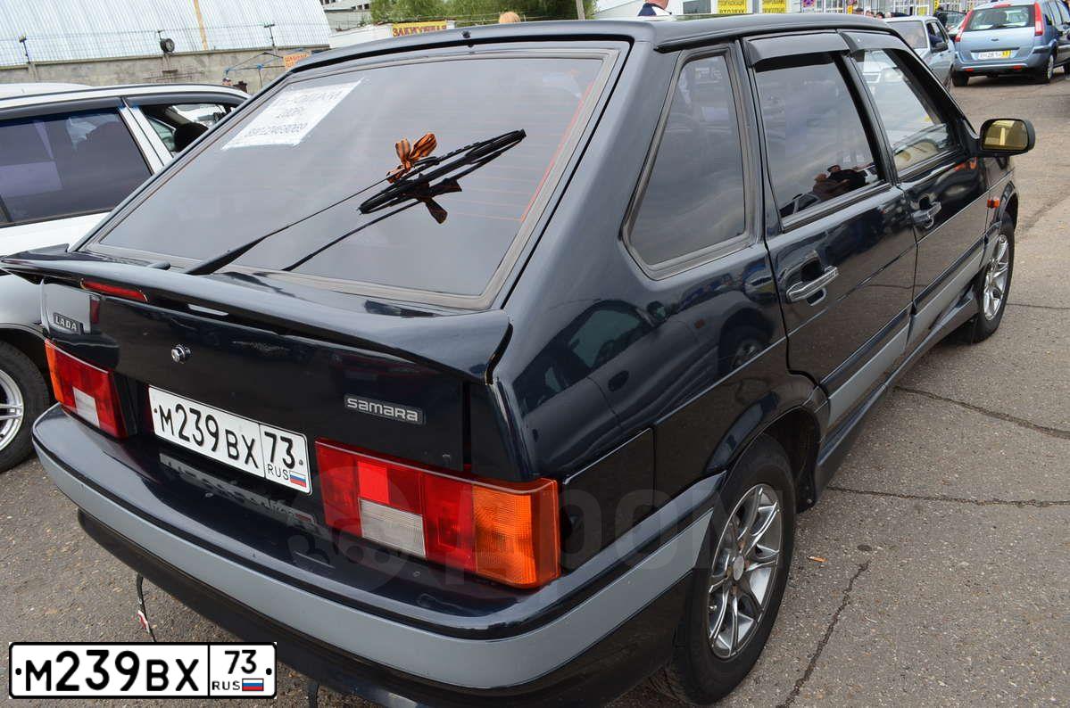 Фото автомобиля LADA 2114 SAMARA, 2006 — госномер Е565НС73. Цвет: ЧЕРНЫЙ