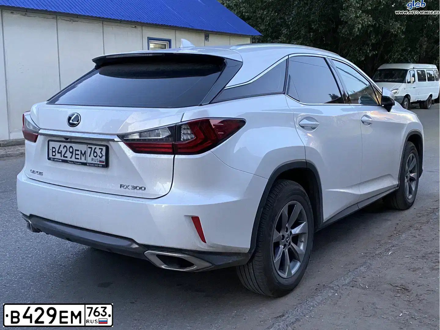 Фото автомобиля LEXUS RX, 2019 — госномер А763УУ763. Цвет: Белый