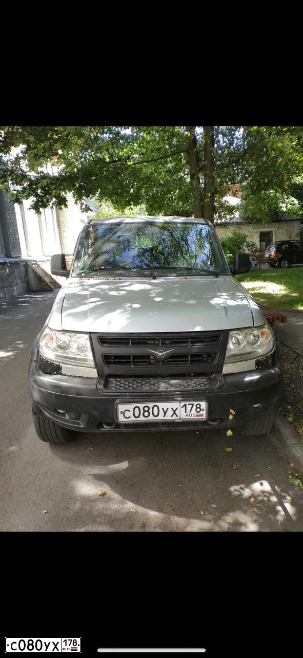Фото автомобиля UAZ 3163 PATRIOT, 2006 — госномер С080УХ178. Цвет: СНЕЖ.КОРОЛЕВА-МЕТАЛЛИК