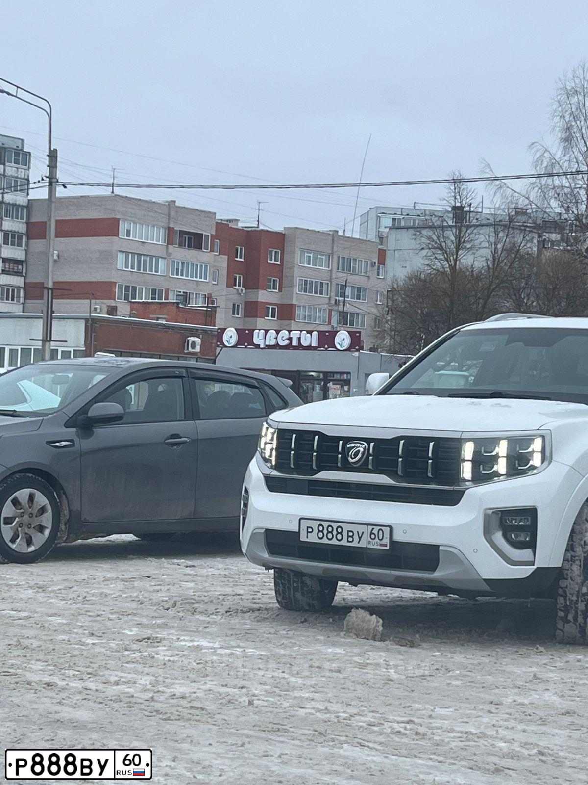 Фото автомобиля VOLKSWAGEN PASSAT, 2003 — госномер Р888ВУ60. Цвет: ЗЕЛЕНЫЙ