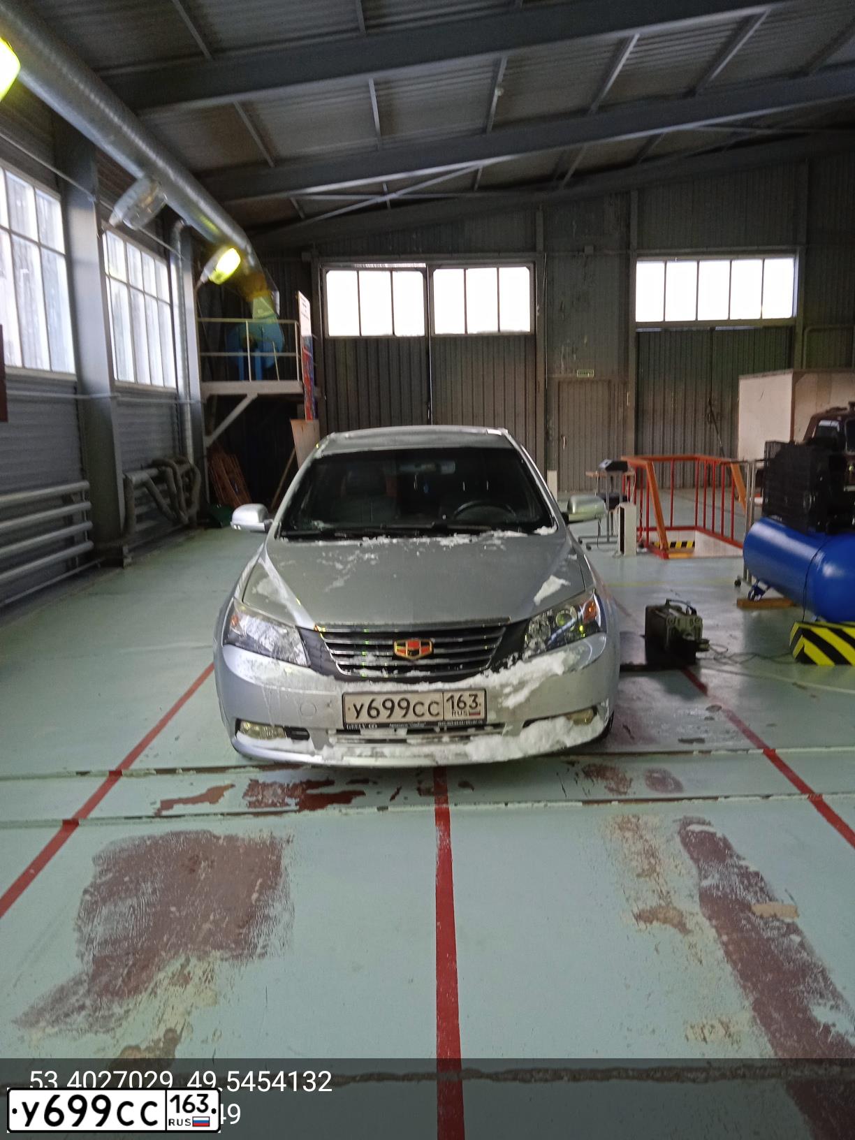 Фото автомобиля GEELY EMGRAND, 2013 — госномер У699СС163