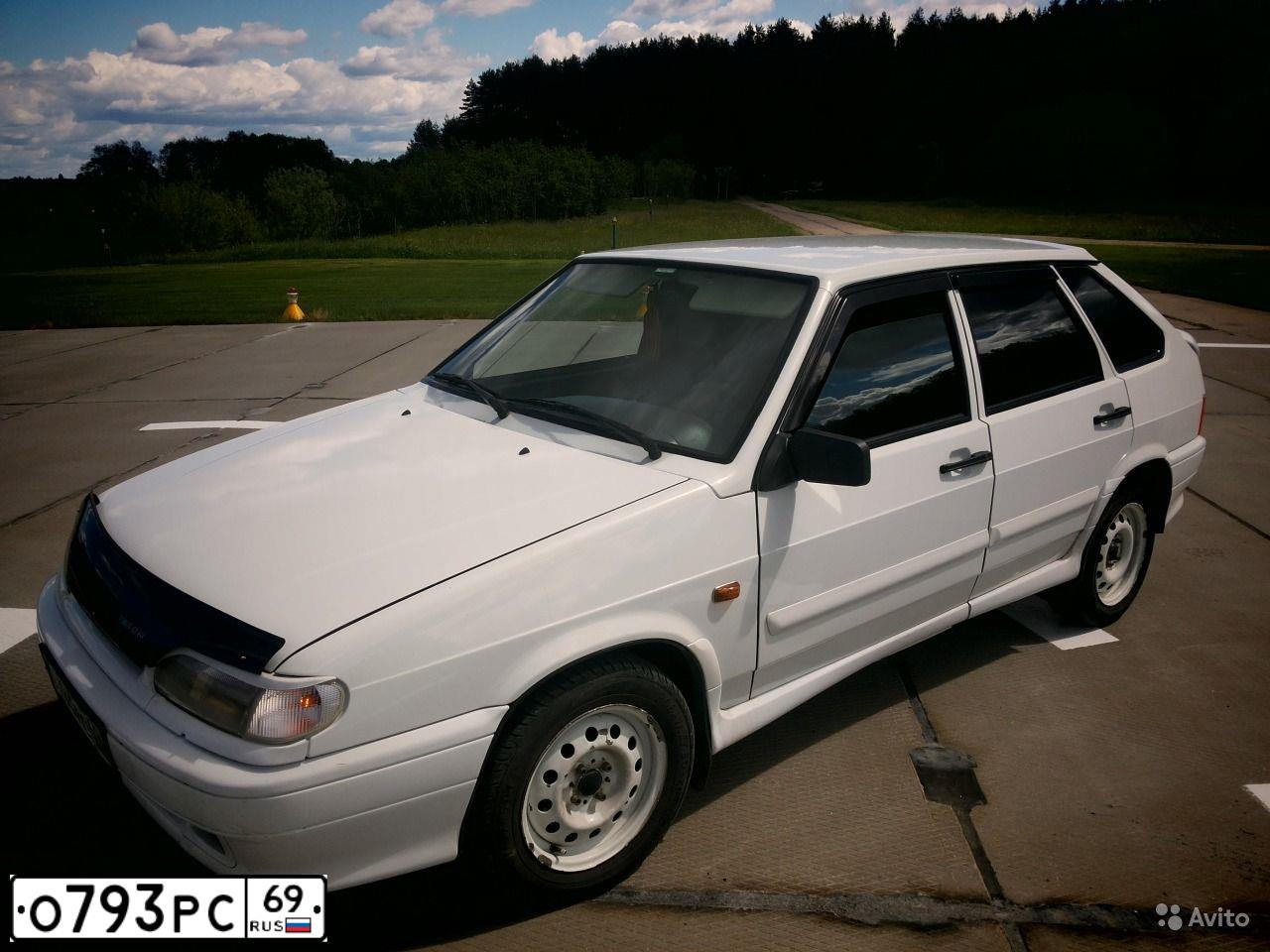 Фото автомобиля LADA 2114 SAMARA, 2010 — госномер Р333ОТ69. Цвет: Белый