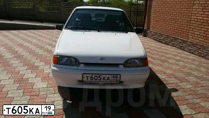 Фото автомобиля LADA 2114, 2013 — госномер Н930ВО17. Цвет: Белый