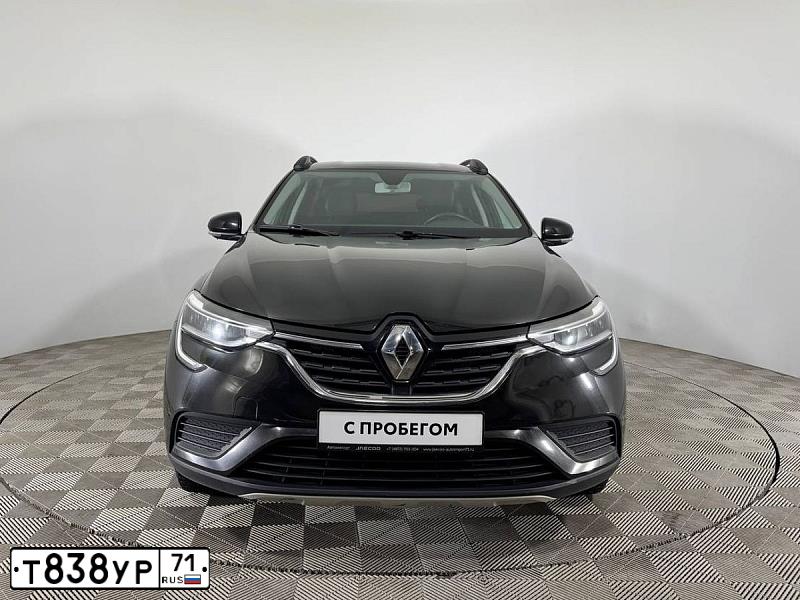 Фото автомобиля RENAULT ARKANA, 2019 — госномер О328УА71. Цвет: Черный