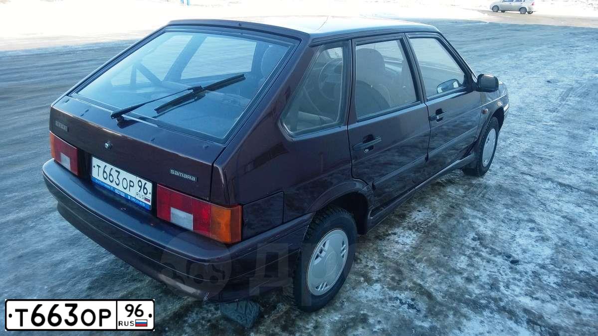 Фото автомобиля LADA 2114, 2011 — госномер С214НМ05. Цвет: ТЕМНО-КРАСНЫЙ