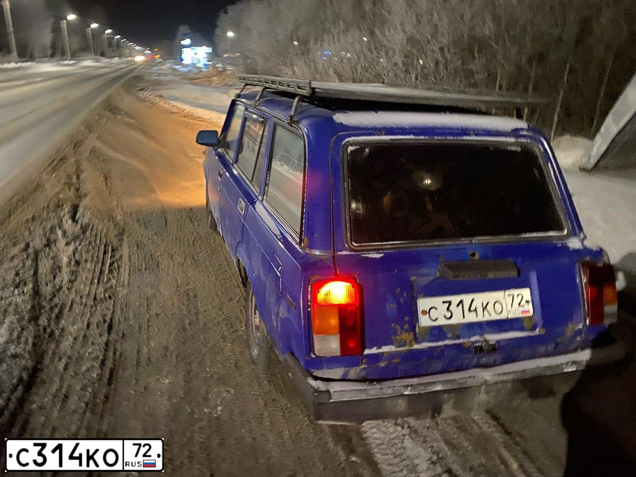 Фото автомобиля LADA 2104, 2006 — госномер С314КО72. Цвет: СИНИЙ