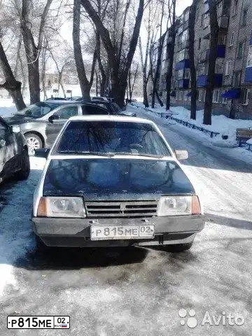 Фото автомобиля VAZ 2108 SAMARA, 1988 — госномер Р815МЕ02. Цвет: БЕЛЫЙ