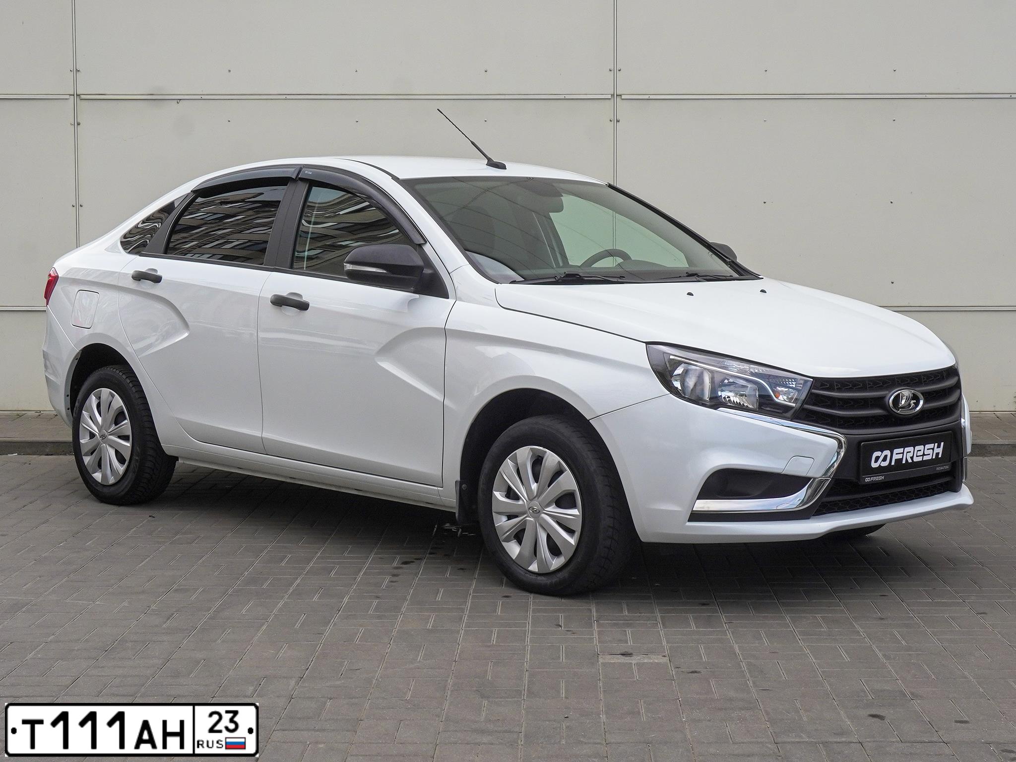 Фото автомобиля LADA GRANTA, 2017 — госномер С314ВТ323. Цвет: Белый