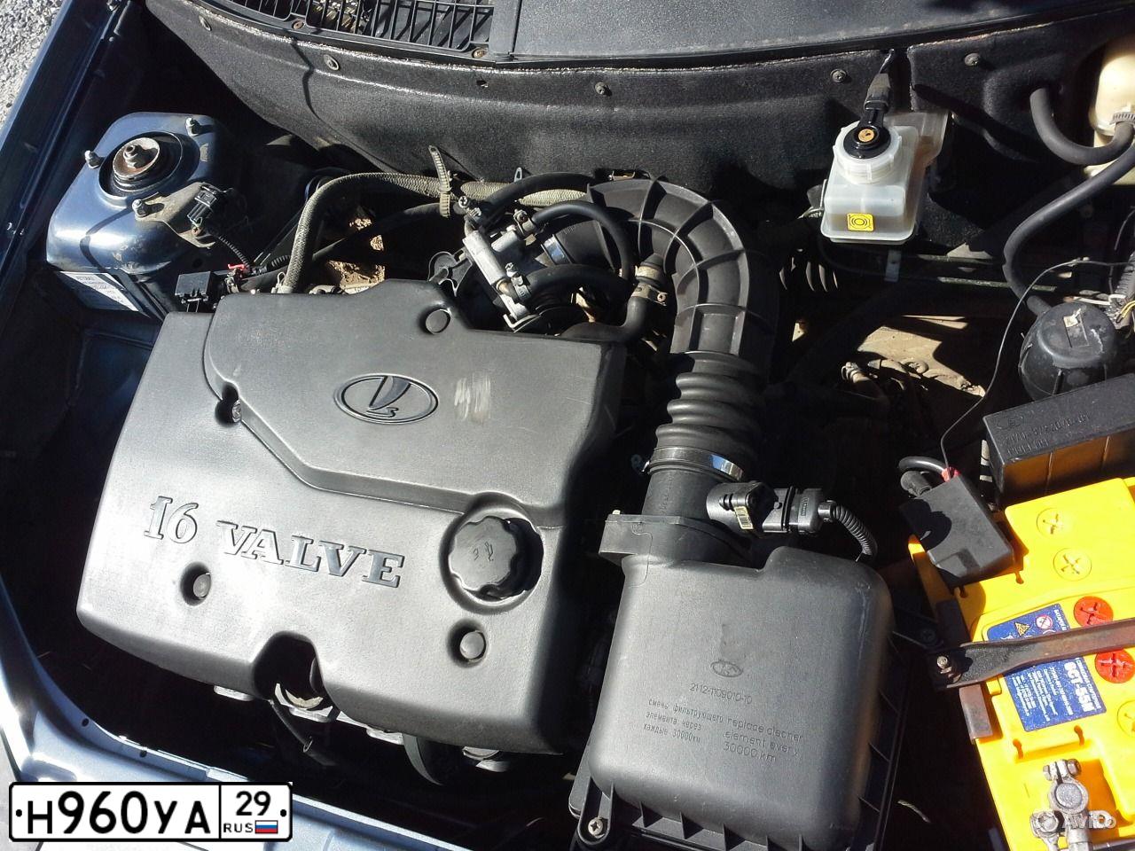 Фото автомобиля LADA 2170 PRIORA, 2008 — госномер М077УР29. Цвет: Серо-Синий