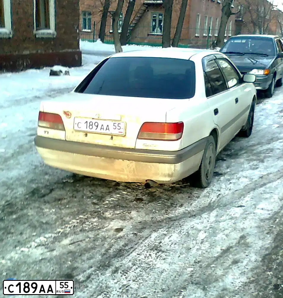 Фото автомобиля TOYOTA CARINA, 1995 — госномер С189АА55