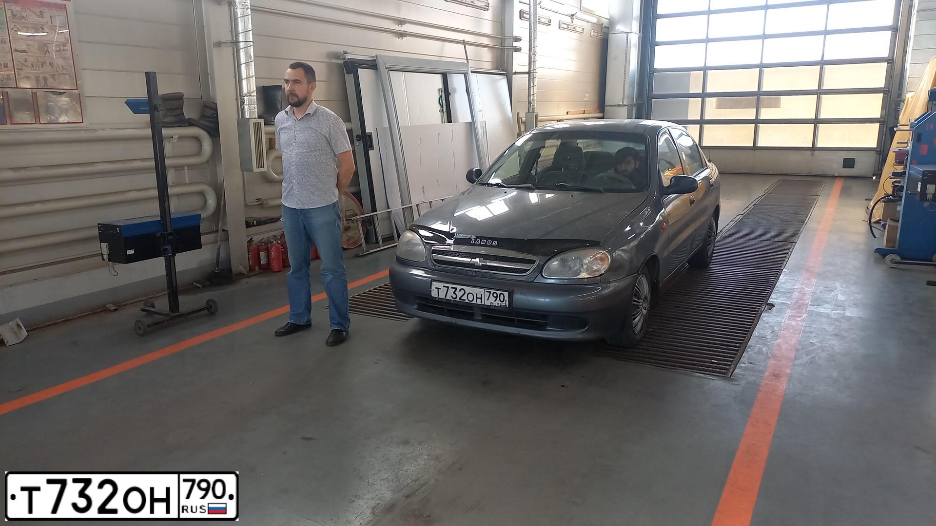 Фото автомобиля CHEVROLET LANOS, 2007 — госномер К125РЕ790