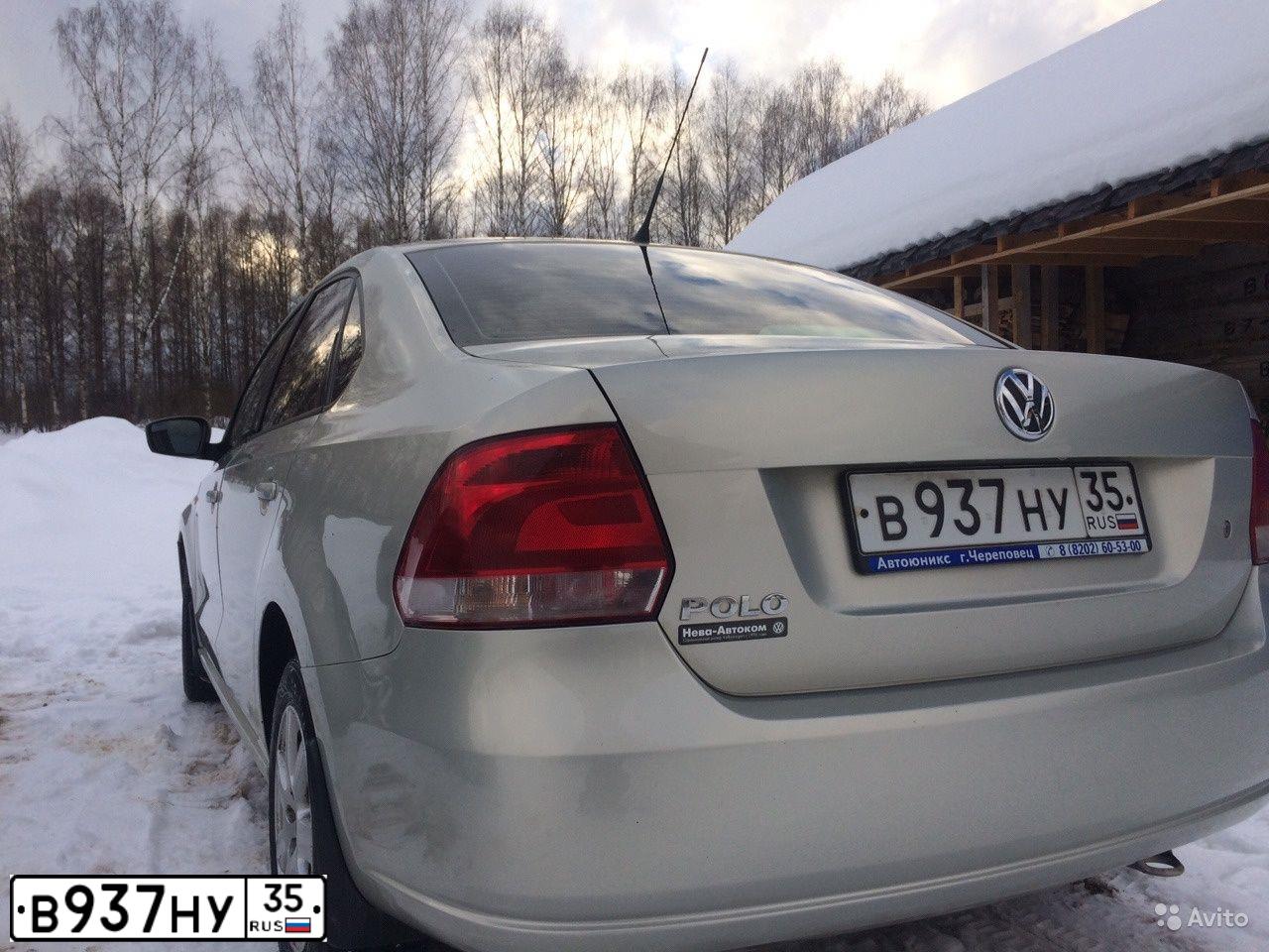Фото автомобиля VOLKSWAGEN POLO, 2011 — госномер М521МО35