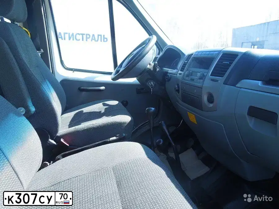 Фото автомобиля GAZ 3221 EL, 2014 — госномер К307СУ70. Цвет: БЕЛЫЙ