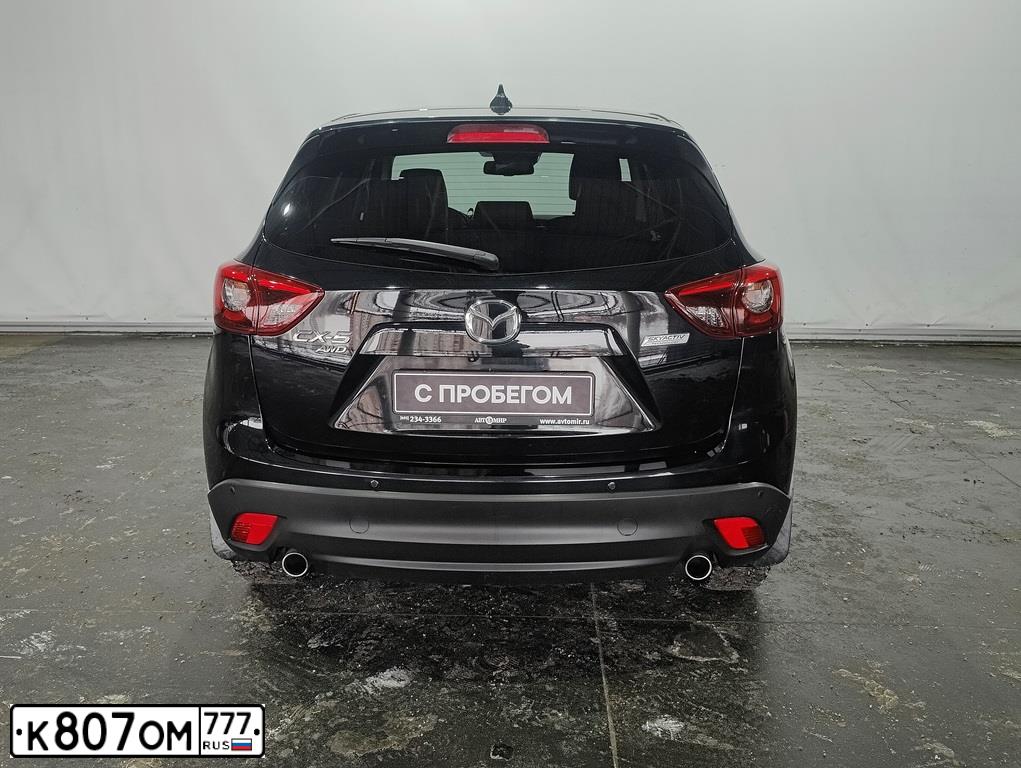 Фото автомобиля MAZDA CX-5, 2015 — госномер К807ОМ777. Цвет: ЧЕРНЫЙ
