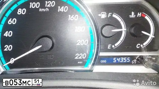 Фото автомобиля TOYOTA VENZA, 2013 — госномер В053МС51. Цвет: ЧЕРНЫЙ