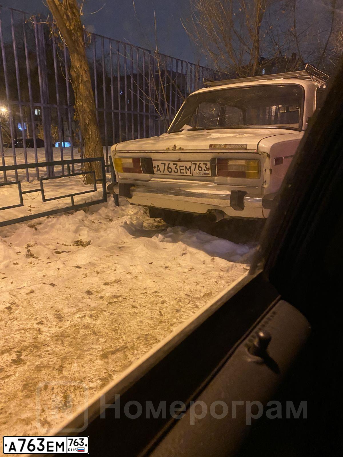 Фото автомобиля MITSUBISHI PAJERO, 2000 — госномер А763ЕМ763. Цвет: ЗЕЛЕНЫЙ