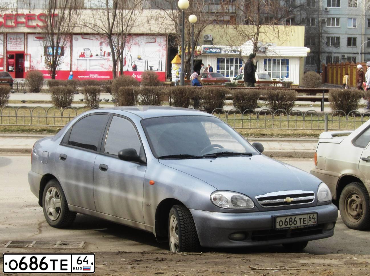 Фото автомобиля CHEVROLET LANOS, 2008 — госномер В225НХ30