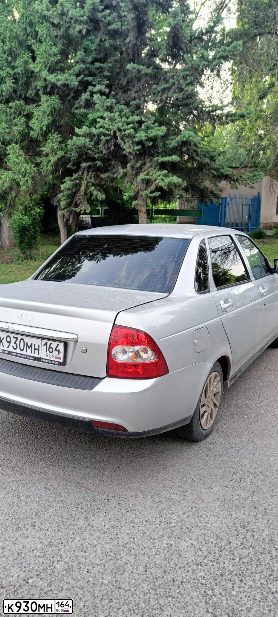 Фото автомобиля LADA 2170 PRIORA, 2008 — госномер К972ОХ62. Цвет: СВЕТЛО-СЕРЕБРИСТЫЙ МЕТАЛЛ