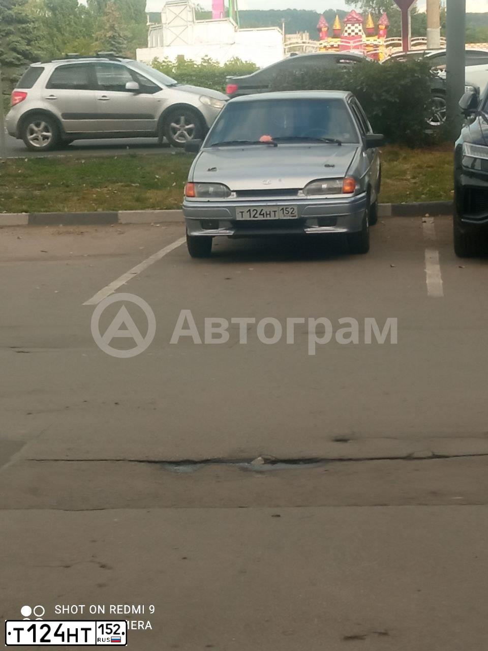 Фото автомобиля LADA 2114 SAMARA, 2009 — госномер Т124НТ152. Цвет: СВЕТЛО-ГОЛУБОЙ