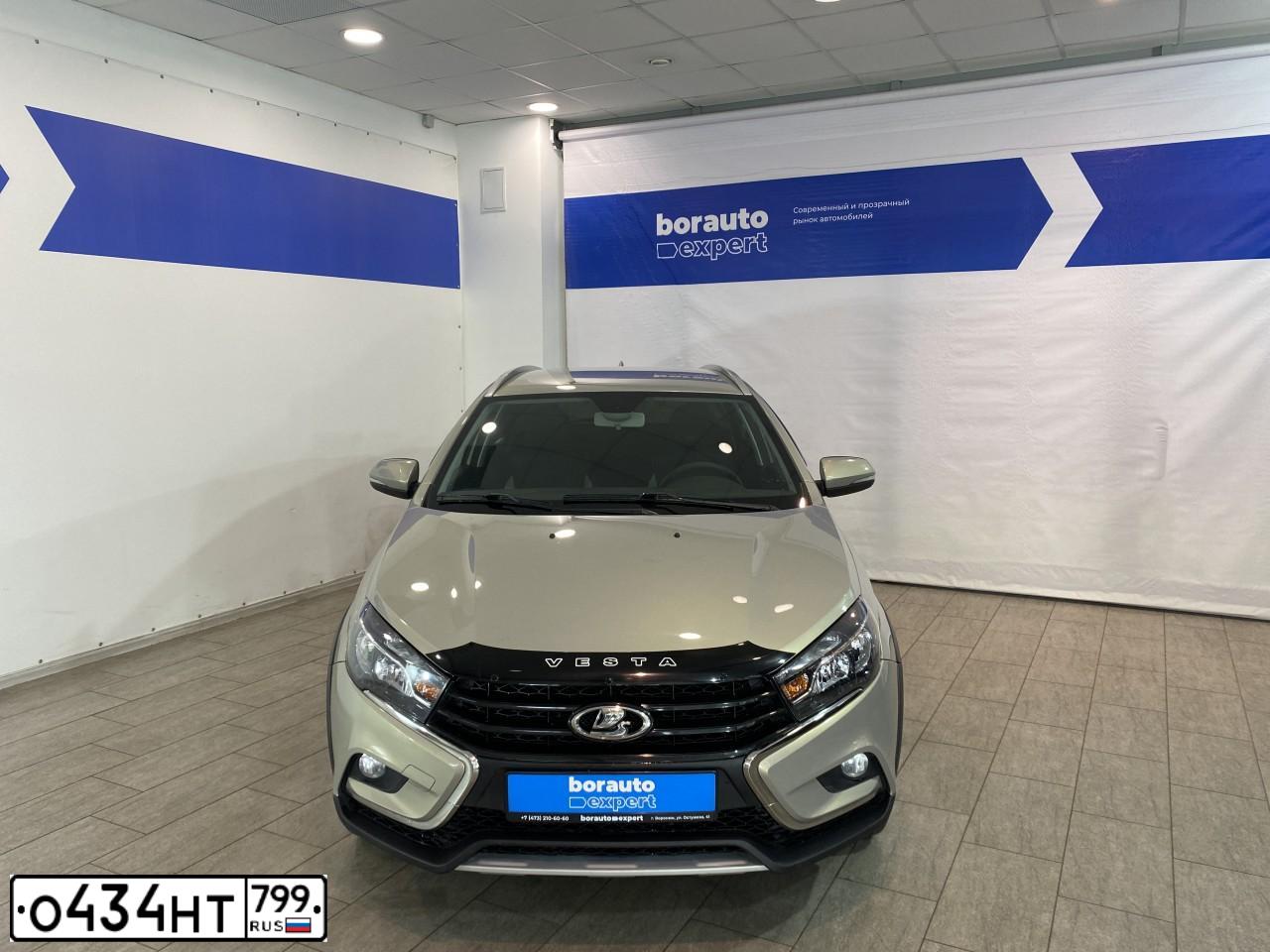Фото автомобиля LADA VESTA, 2019 — госномер О262УА68. Цвет: СЕРО-БЕЖЕВЫЙ