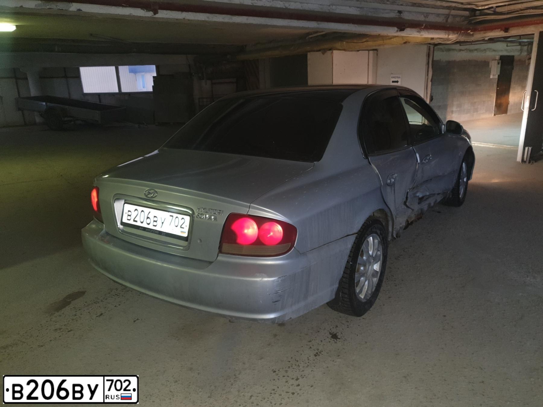 Фото автомобиля TAGAZ SONATA, 2008 — госномер Т495АЕ186. Цвет: Серебристый
