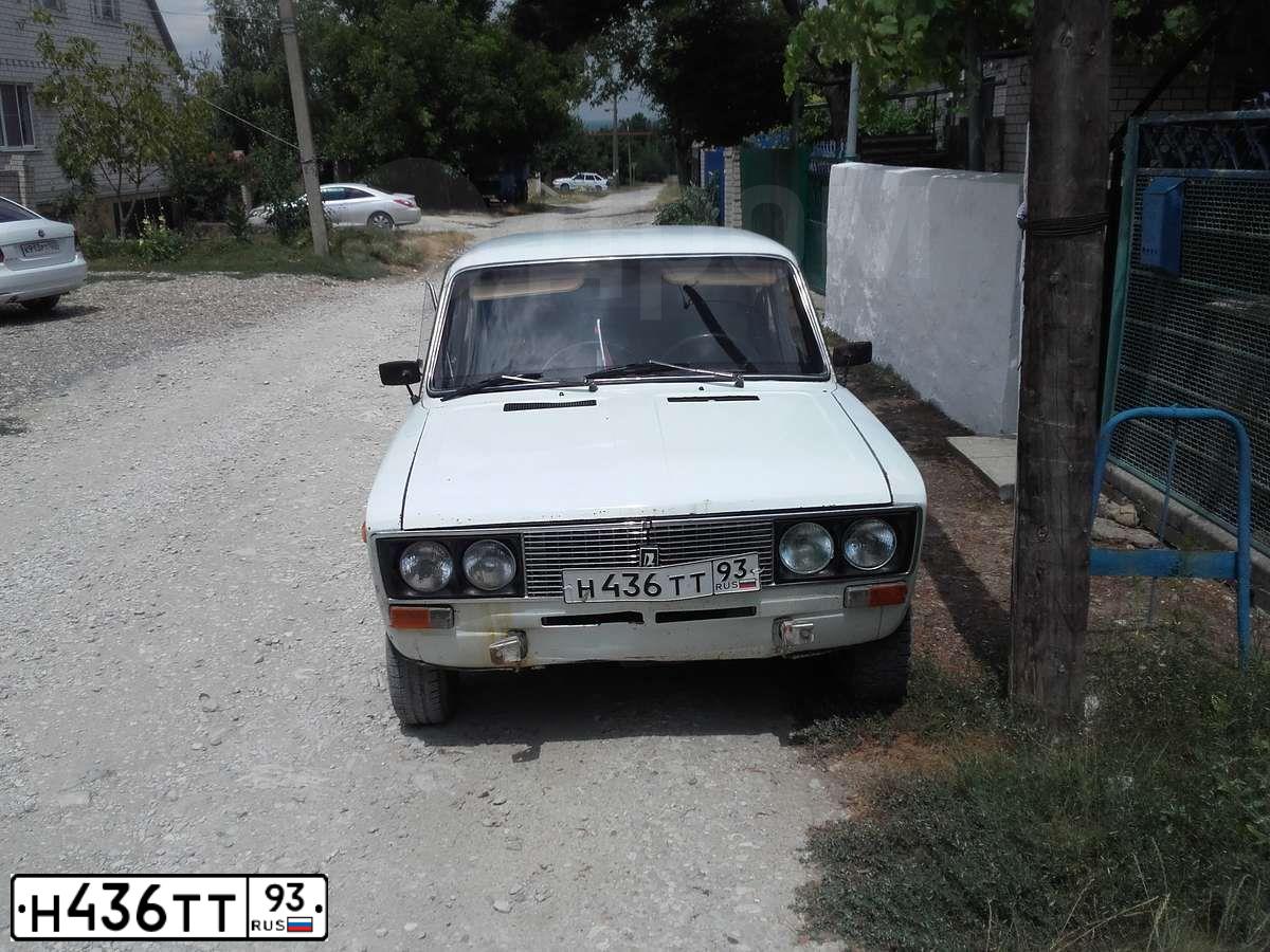 Фото автомобиля LADA 2106, 1996 — госномер Н436ТТ93. Цвет: БЕЛЫЙ