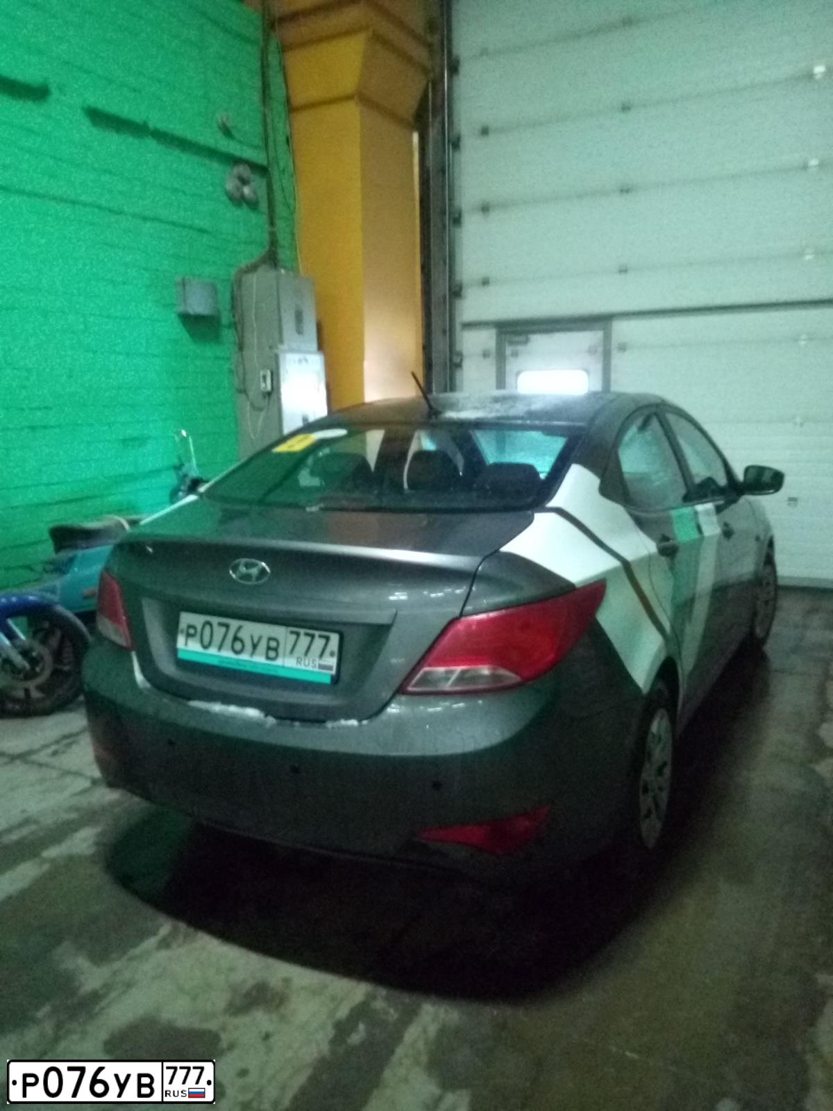 Фото автомобиля HYUNDAI SOLARIS, 2016 — госномер Р063КА159. Цвет: ТЕМНО-СЕРЫЙ