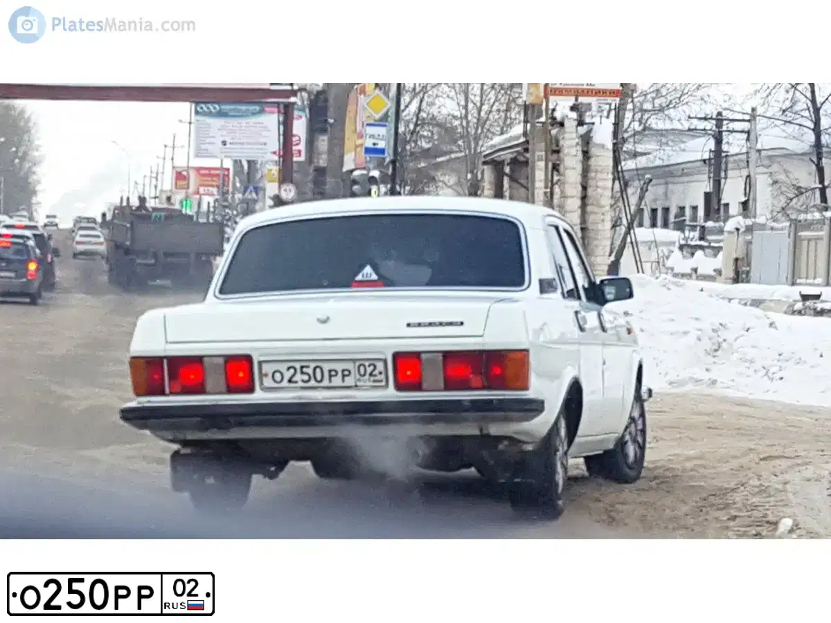 Фото автомобиля GAZ 3102 WOLGA, 2001 — госномер В191УК16. Цвет: Белый
