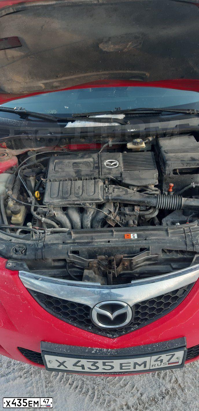Фото автомобиля MAZDA 3, 2006 — госномер А611СХ147. Цвет: Красный