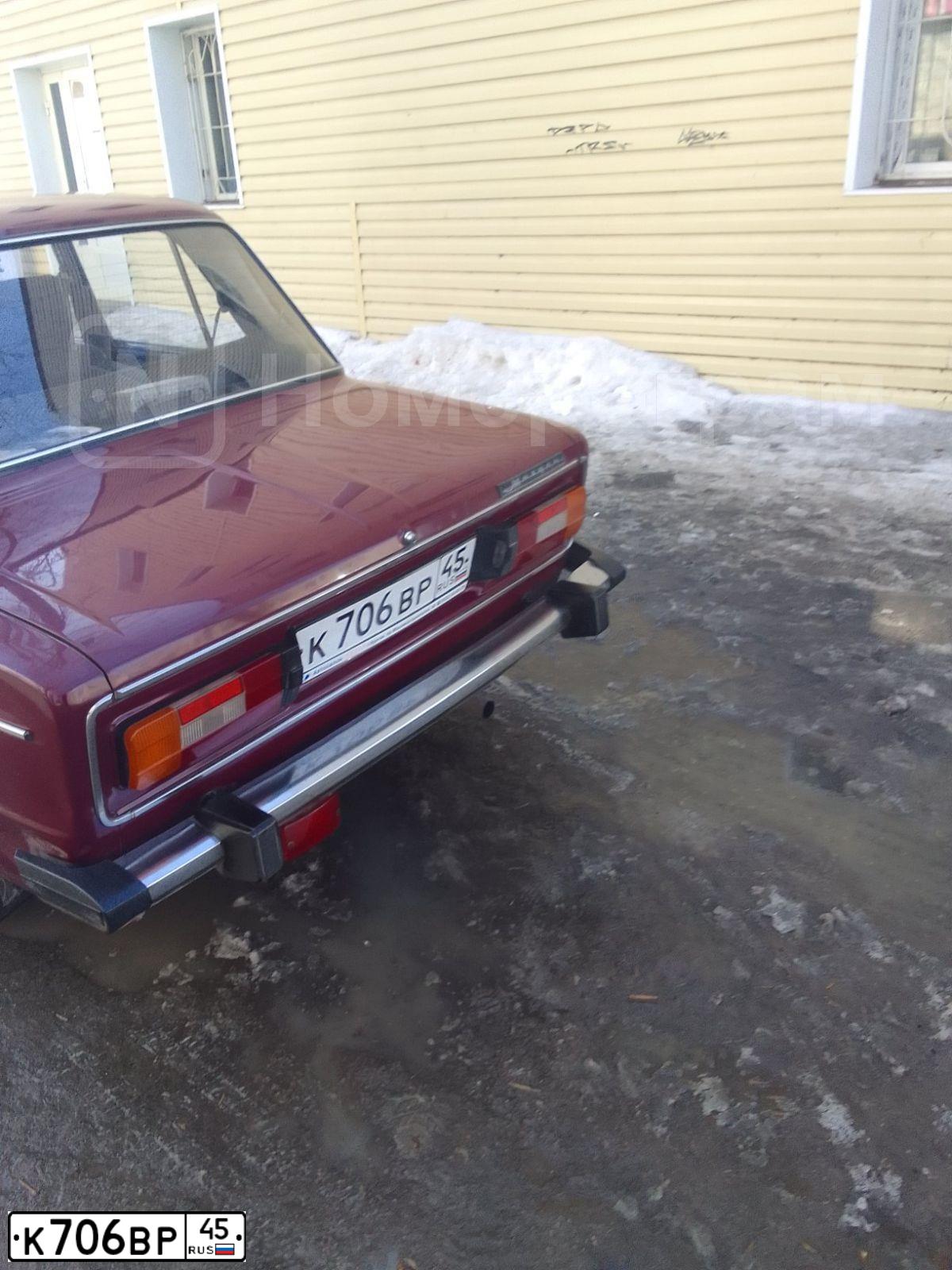 Фото автомобиля LADA 2106, 2004 — госномер К706ВР45. Цвет: КРАСНЫЙ ГРАНАТ